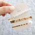 3Pcs/set Pearl Metal Gold Color Hair Clip Bobby Pin Barrette Hairband